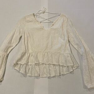 Altar’d State White dressy top